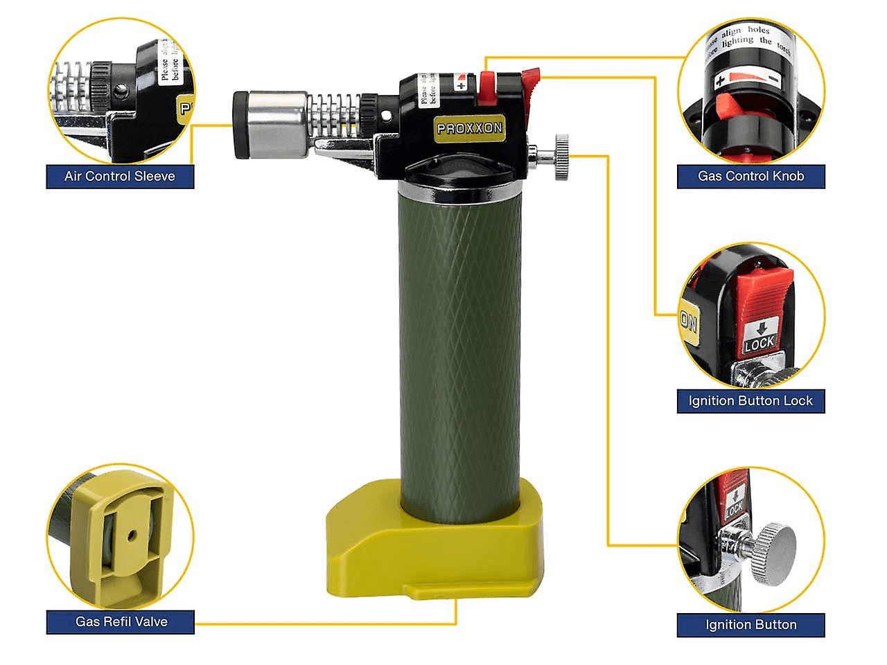 Chalumeau microflam max 1300&deg; 28146
