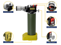 Chalumeau microflam max 1300&deg; 28146