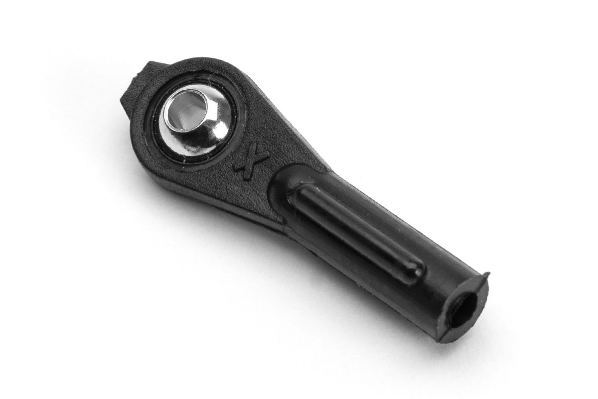 chape a bille en nylon M2 avec boule en laiton, trou de 2,0mm, 10 pi&egrave;ces.  KAV50.0120E