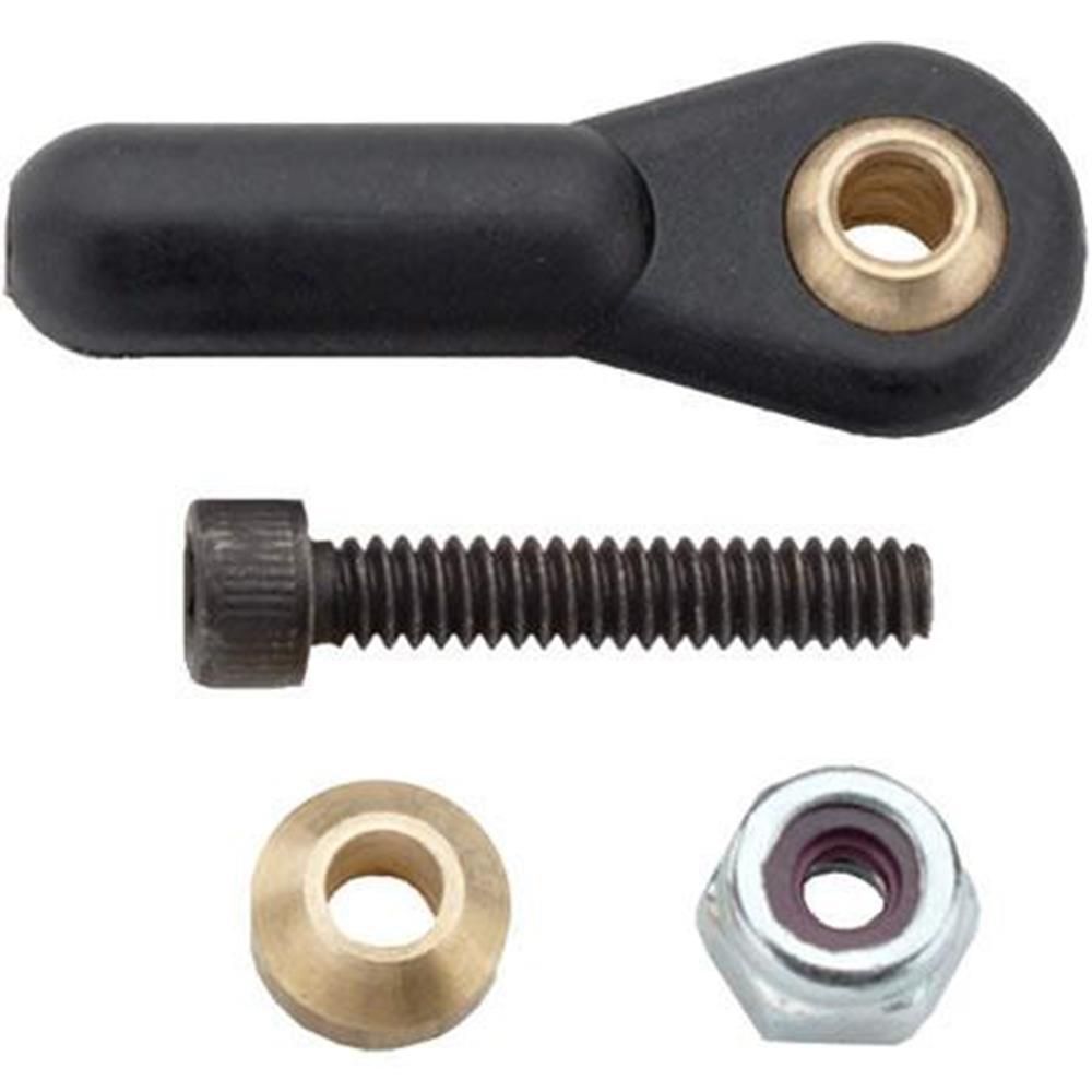 Chape &agrave; rotule, &agrave; visser sur tige filet&eacute;e M3 (2) DUBRO RACING - S1332321