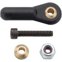 Chape &agrave; rotule, &agrave; visser sur tige filet&eacute;e M3 (2) DUBRO RACING - S1332321