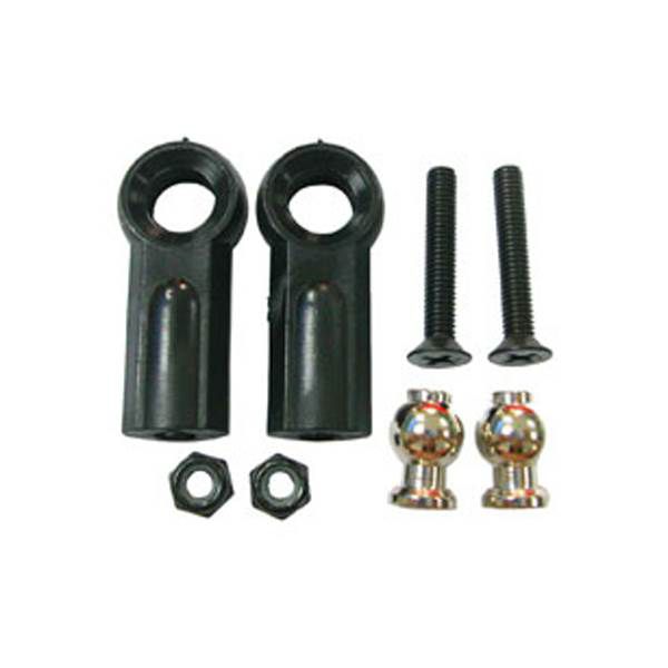 Chapes et rotules + vis pour bras superieur avant Ultra GT-LX  /  PRO