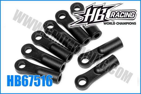 Chappes de tirant Avant (8 pcs) - HB67516 - Pi&egrave;ce d&eacute;tach&eacute;e HB Racing