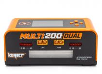 Chargeur DUAL AC/DC 200W Multi-Fonctions charge/decharge equilibreur KN-MULTI200-DUAL 