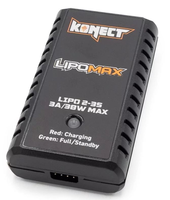 Chargeur LIPOMAX compact LiPo 2-3S 38W KN-LIPOMAX 