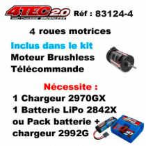 CH&Acirc;SSIS 4-TEC 2.0 AWD BRUSHLESS 1/10 83124-4