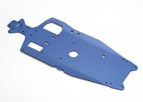 CHASSIS ALU 3MM 6061-T6 ANODISE BLEU