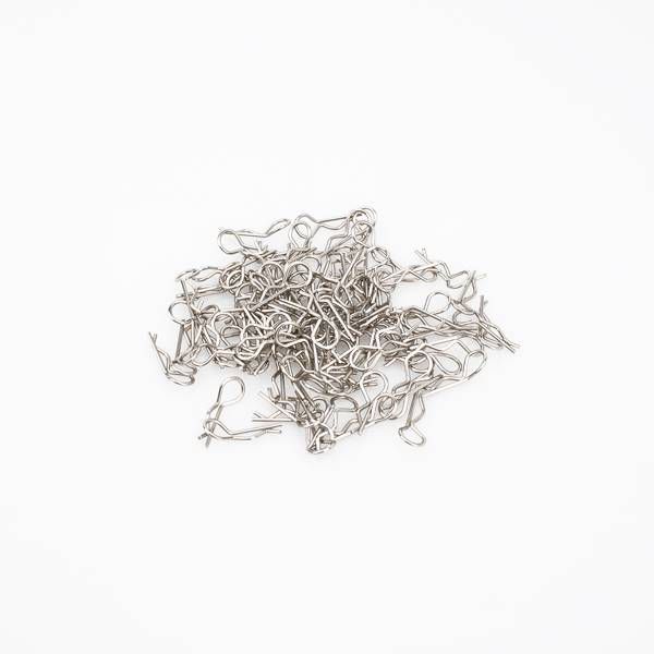 Clips de carrosserie 1 / 10eme universels (sachet de 100pcs)