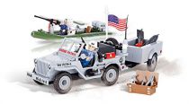 COBI - 24193 - Willys MB Marine Gris - 180 pi&egrave;ces 2 personnages