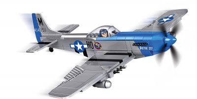 COBI 5536 - Small Army - North American P-51D Mustang 265 pi�ces 1 personnage