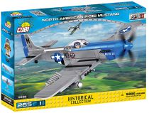 COBI 5536 - Small Army - North American P-51D Mustang 265 pi&egrave;ces 1 personnage
