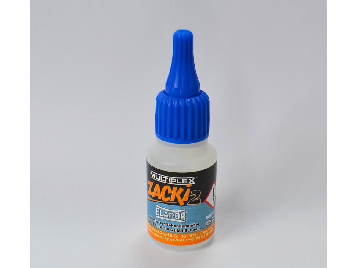 Colle cyano Zacki 2 ELAPOR 20g en bouteille - sp&eacute;cial ELAPOR