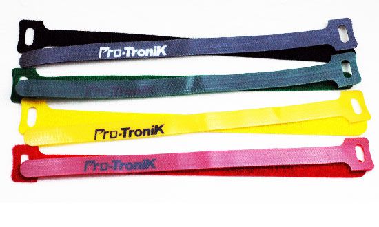 Colliers Velcro longueur 23cm 4 couleurs (8 pcs) - S0448830