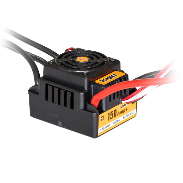 COMBO BRUSHLESS 1/8 150A + Moteur 4P. 4274 2200KV + carte prog