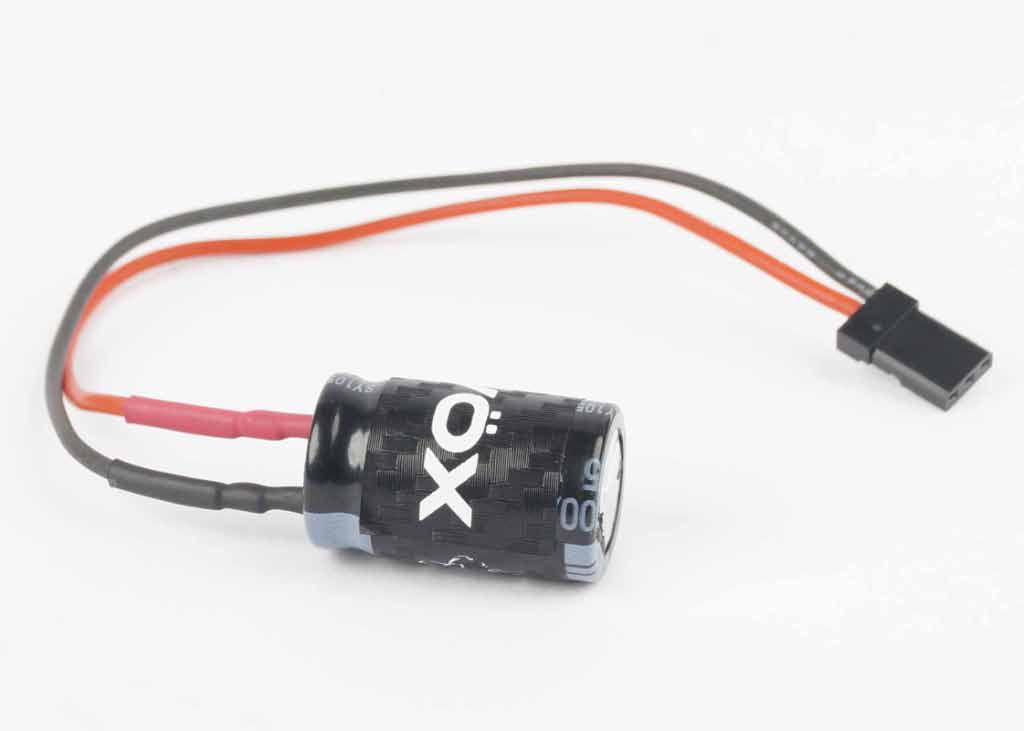 Condensateur pour servo/r&eacute;cepteur (voltages trop bas) - SAVOX pc-01