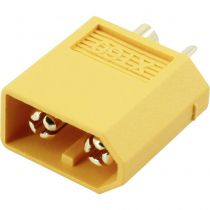 Connecteur XT-60 - contacts or - M&acirc;le (unit&eacute;) - haute qualit&eacute;