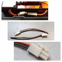 Connectique pour accus de r&eacute;ception FINO (1male+1femelle) FINO-09
