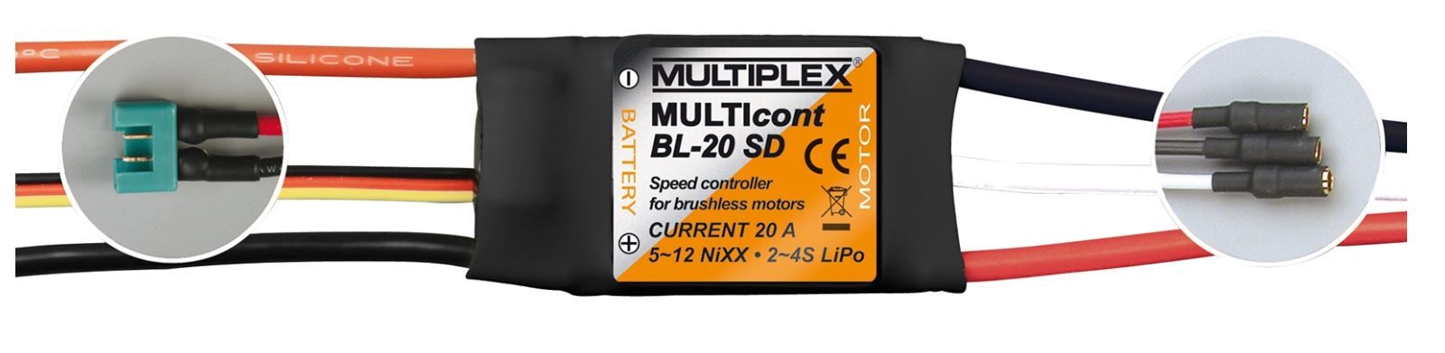 Contr&ocirc;leur MULTIcont BL-20 SD  72232