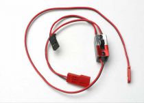 CORDON D\'ALIMENTATION ACCU RX/INTER ET PRISE JACK PR VOITURE THERM
