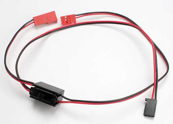 CORDON D\'ALIMENTATION EMBARQUEE AVEC INTER ET PRISE JACK POUR JATO