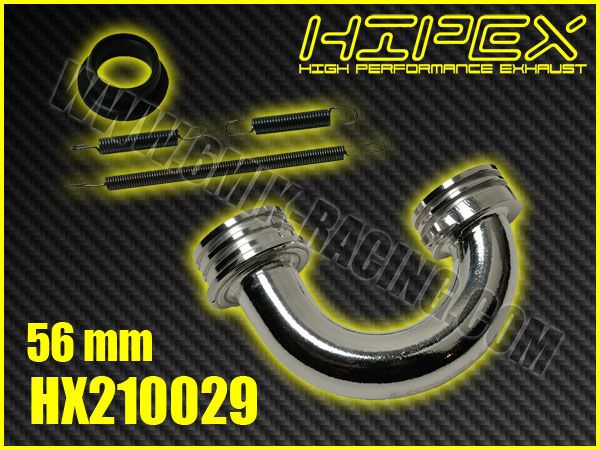 Coude 1/8 TT Parabolique Medium (56 mm)