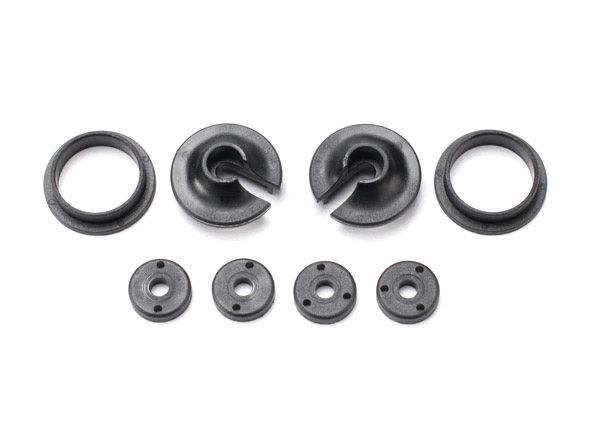 COUPELLES D\'AMORTISSEURS + MOLETTE ET PISTON (2) - TRX3768 - TRAXXAS