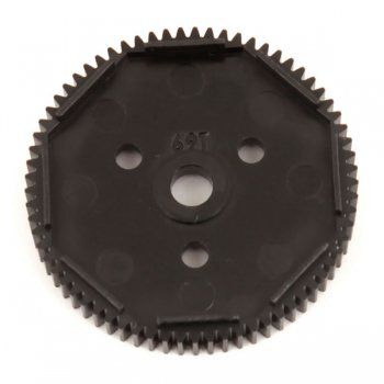 Couronne plastique 48P 69 dents B6.1 - AS91808 - Pi&egrave;ce d&eacute;tach&eacute;e Team Associated - 91808