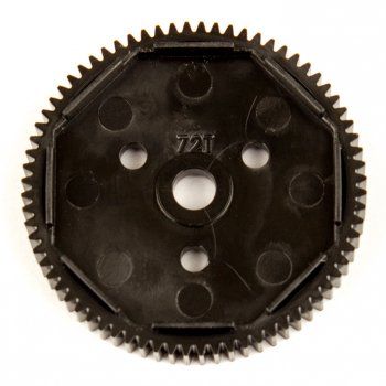 Couronne plastique 48P 72 dents B6.1 - AS91809 - Pi&egrave;ce d&eacute;tach&eacute;e Team Associated - 91809