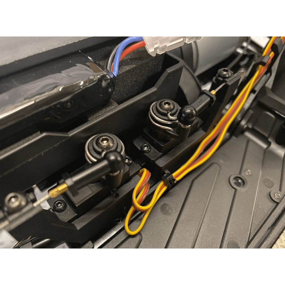 Crawler RC DF-4S PRO jaune 4WD avec Leds et Treuil 1/10 - 3163