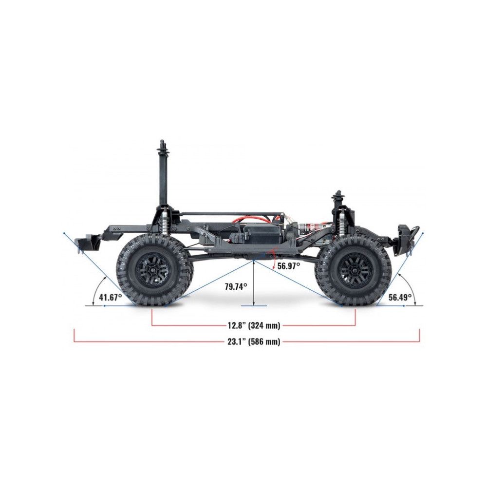 Crawler RC TRX-4 Scale & Trail RTR jaune &eacute;dition sp&eacute;ciale - Traxxas TRX82056-4-YLW