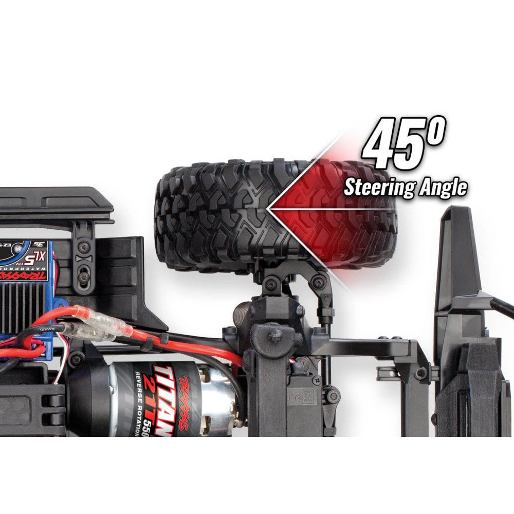 Crawler RC TRX-4 Scale & Trail RTR jaune &eacute;dition sp&eacute;ciale - Traxxas TRX82056-4-YLW