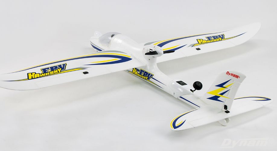 DYNAM HAWKSKY FPV-READY 25MW FPV SRTF 1370MM 6-AXIS GYRO W/ABS DYN8978SRTF-25MW