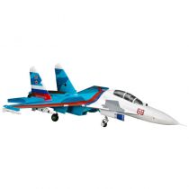 E-FLITE SU-30 double turbine 70mm EDF PNP - HORIZON HOBBY - R&eacute;f&eacute;rence: EFL01075