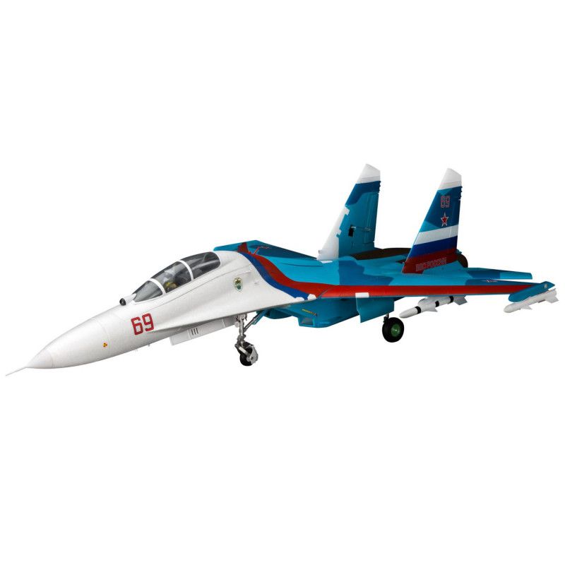 E-FLITE SU-30 double turbine 70mm EDF PNP - HORIZON HOBBY - R&eacute;f&eacute;rence: EFL01075