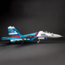 E-FLITE SU-30 double turbine 70mm EDF PNP - HORIZON HOBBY - R&eacute;f&eacute;rence: EFL01075