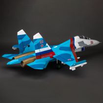 E-FLITE SU-30 double turbine 70mm EDF PNP - HORIZON HOBBY - R&eacute;f&eacute;rence: EFL01075