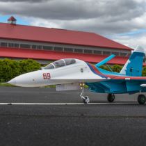 E-FLITE SU-30 double turbine 70mm EDF PNP - HORIZON HOBBY - R&eacute;f&eacute;rence: EFL01075