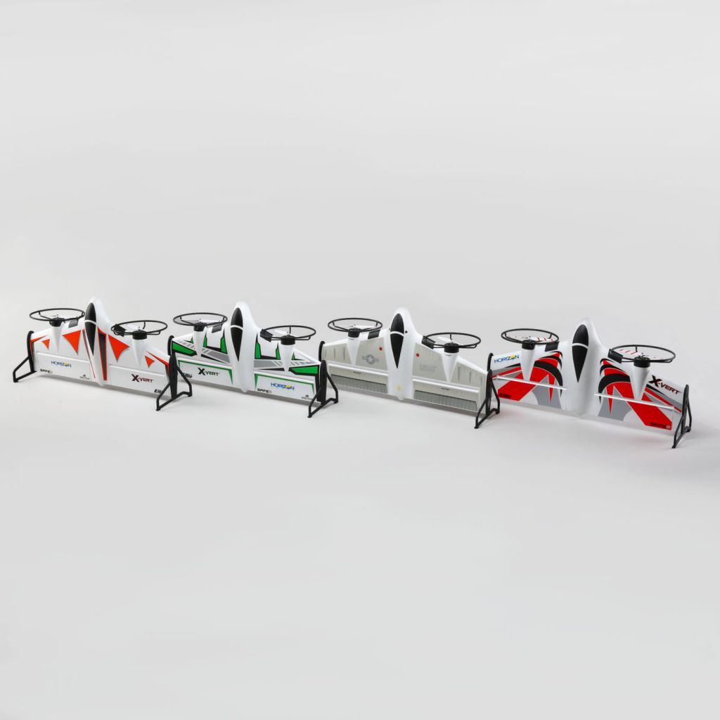 E-FLITE X-VERT VTOL BNF Basic - HORIZON HOBBY - R&eacute;f&eacute;rence: EFL1850