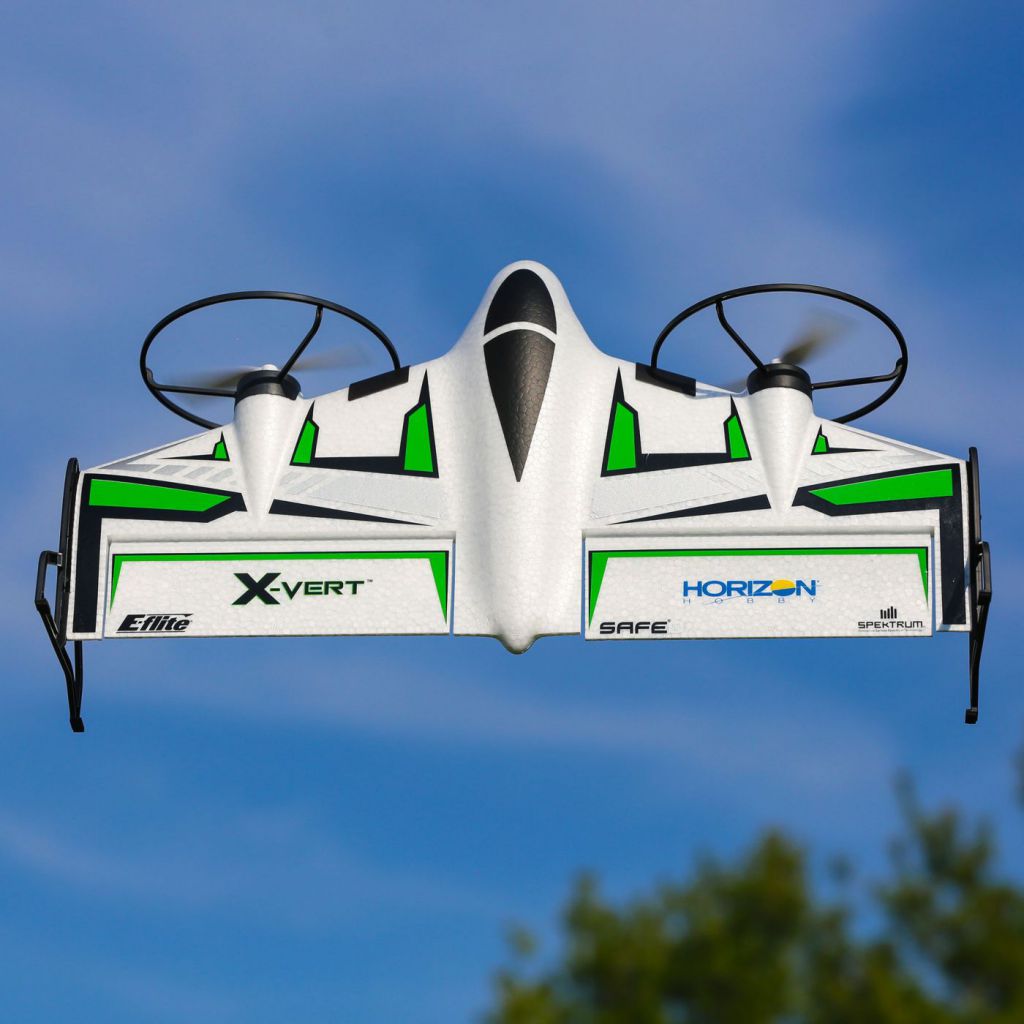 E-FLITE X-VERT VTOL BNF Basic - HORIZON HOBBY - R&eacute;f&eacute;rence: EFL1850