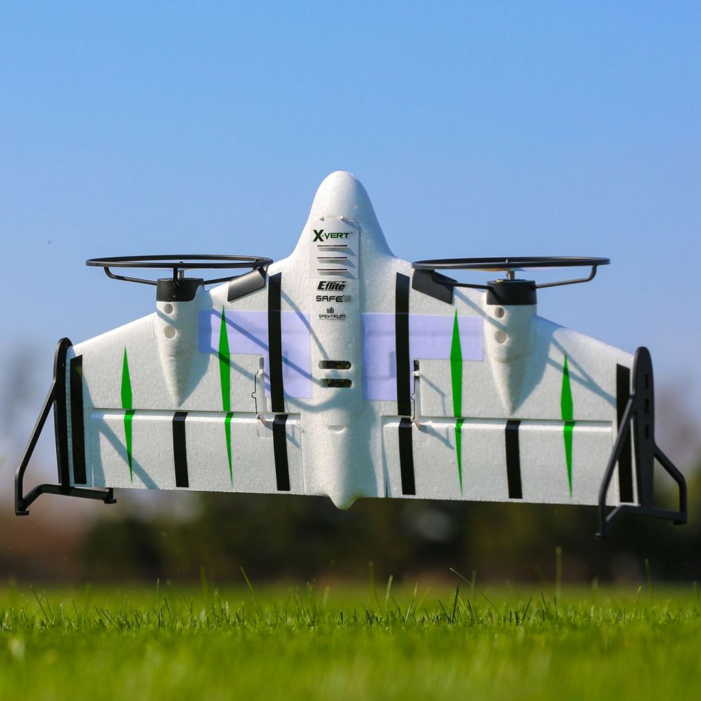 E-FLITE X-VERT VTOL BNF Basic - HORIZON HOBBY - R&eacute;f&eacute;rence: EFL1850