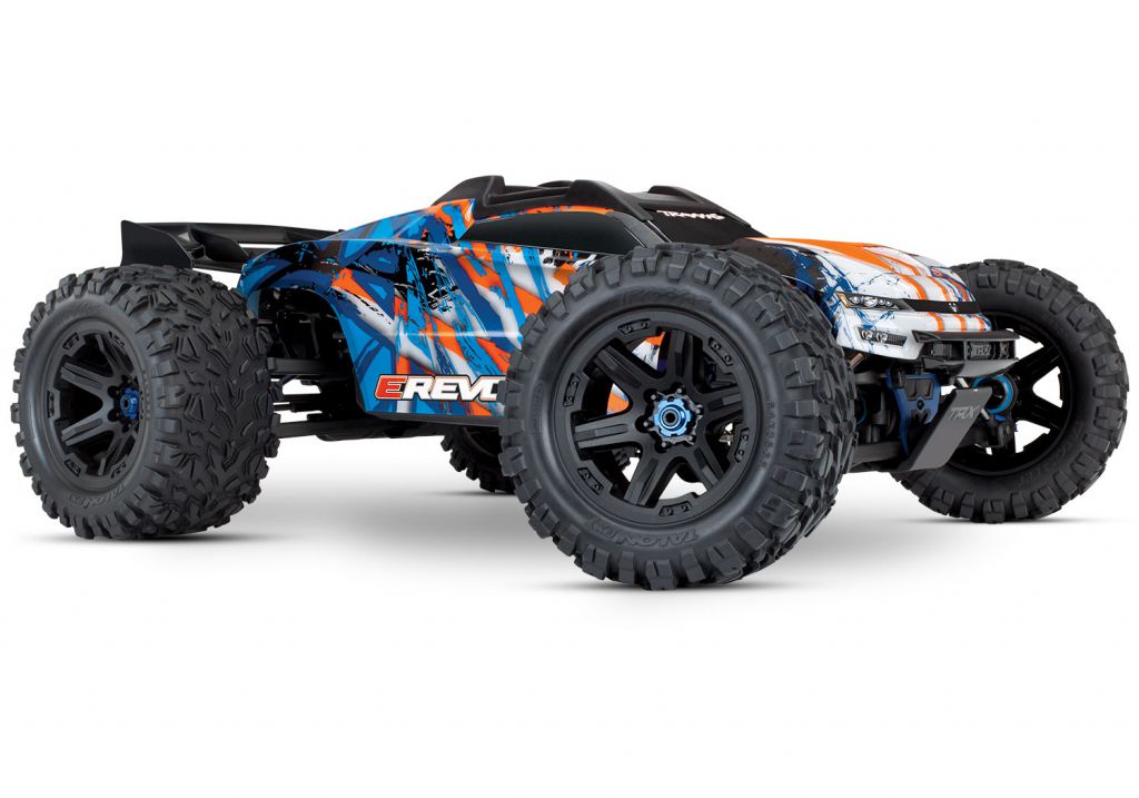 E-REVO 2 6S - 4x4 - 1/10 BRUSHLESS - VXL TSM TQI ID - SANS AQ/CHG - TRAXXAS - 86086-4