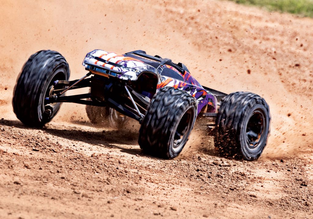 E-REVO2 6S ORANGE/VIOLET - 4x4 - 1/10 BRUSHLESS - VXL TSM TQI ID - SANS AQ/CHG - TRAXXAS - TRX86086-4-PURP