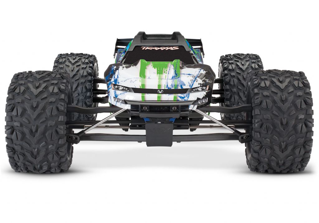 E-REVO2 6S VERT/BLEU - 4x4 - 1/10 BRUSHLESS - VXL TSM TQI ID - SANS AQ/CHG - TRAXXAS - TRX86086-4-GRN