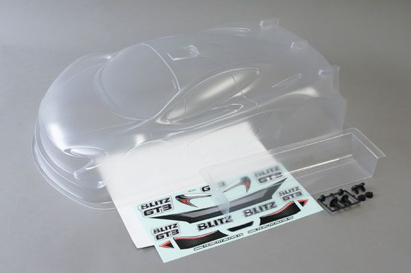 E1074 - MUGEN MGT7 Carrosserie BLITZ type GT3-GBS 1.0mm - Pi&egrave;ce d&eacute;tach&eacute;e MUGEN SEIKI