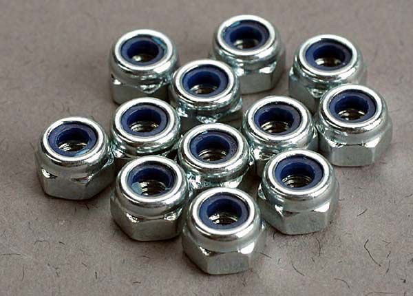 ECROUS NYLSTOP 3MM (12) - TRX2745 - TRAXXAS
