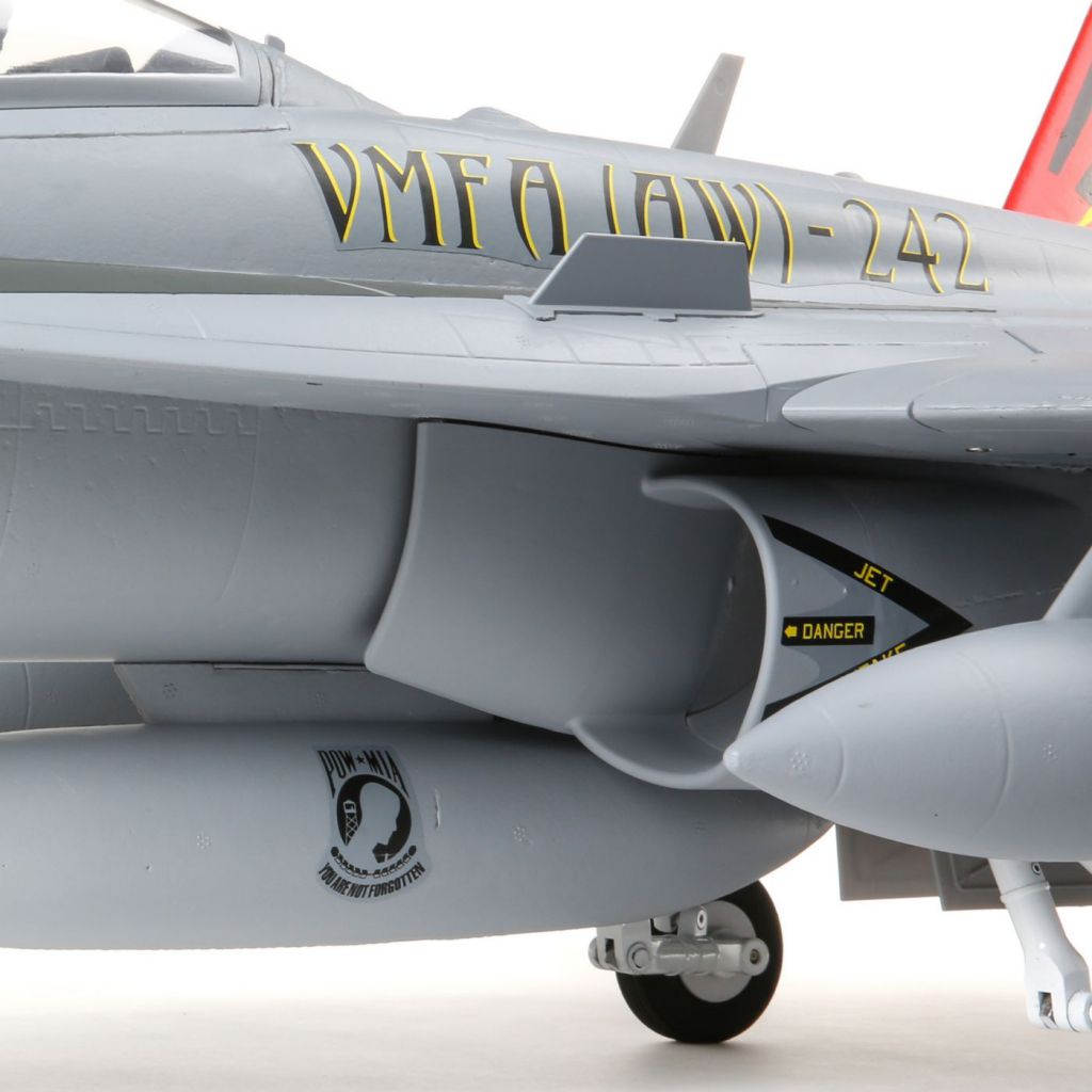 EFL3950 - E-Flite F-18 80mm EDF BNF Basic avec AS3X et SAFE Select - Horizon Hobby