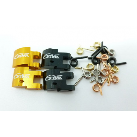 Embrayage Complet 4pts 32mm NOIR  - POCS432B - Pi&egrave;ces et Options OPTIMA