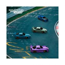Ensemble 1/76&egrave;me micro drift voiture + piste drift - TB-C63-Combo
