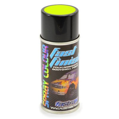 FAST271 -�Fastrax Fast Finish Peinture en a�rosol jaune fluo 150ML pour lexan