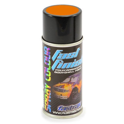 FAST276 -&nbsp;Fastrax Fast Finish Peinture en a&eacute;rosol orange \ honda\  150ML pour lexan